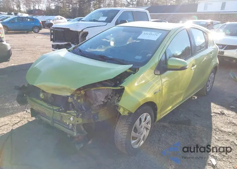 2015 Toyota Prius C Two from USA, damaged, VIN JTDKDTB37F1088361